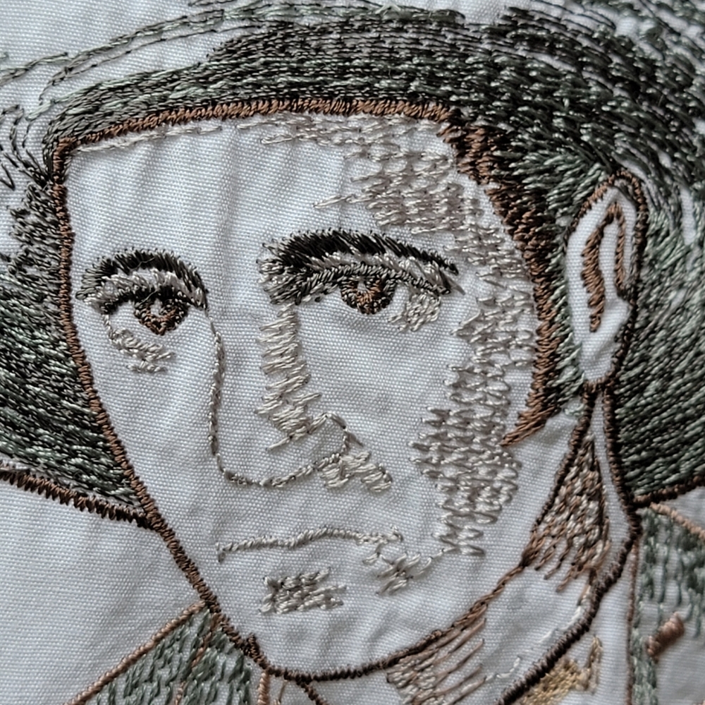Warner Bros Bret Maverick Vtg 1994 Embroidered Button Up Long Sleeve Shirt - Picture 5 of 14